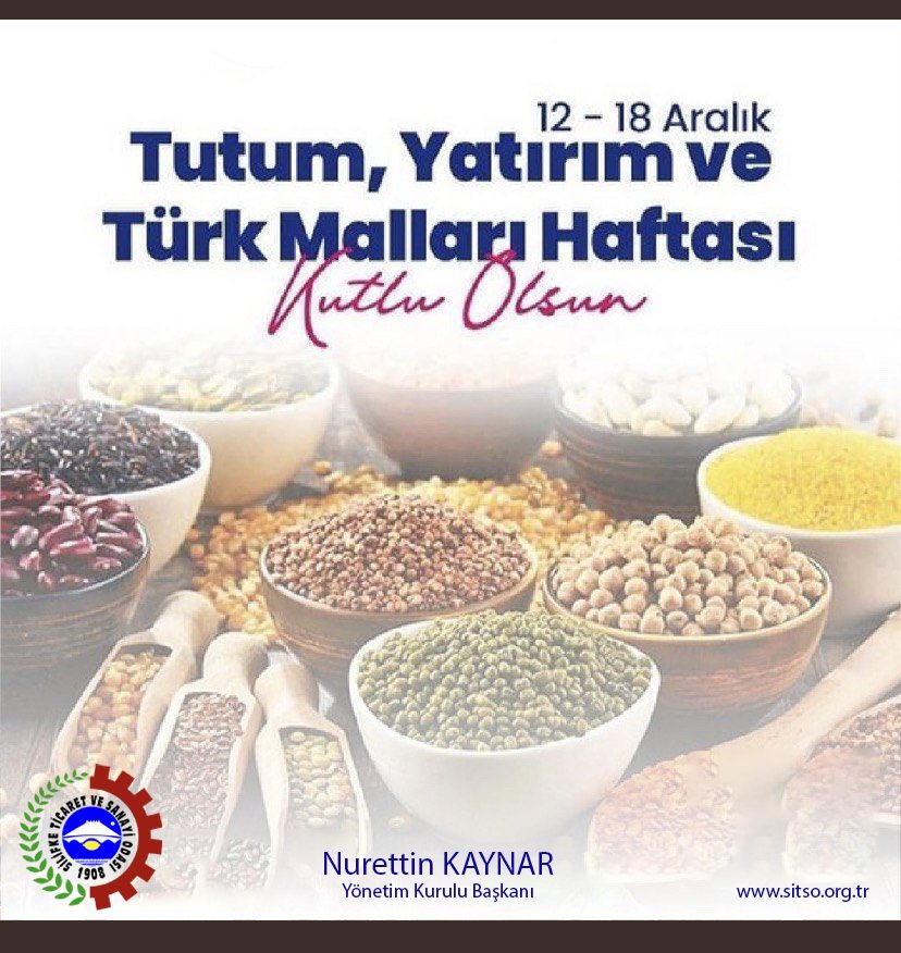 12-18 ARALIK TUTUM YATIRIM VE TÜRK MALLARI HAFTASI KUTLU OLSUN